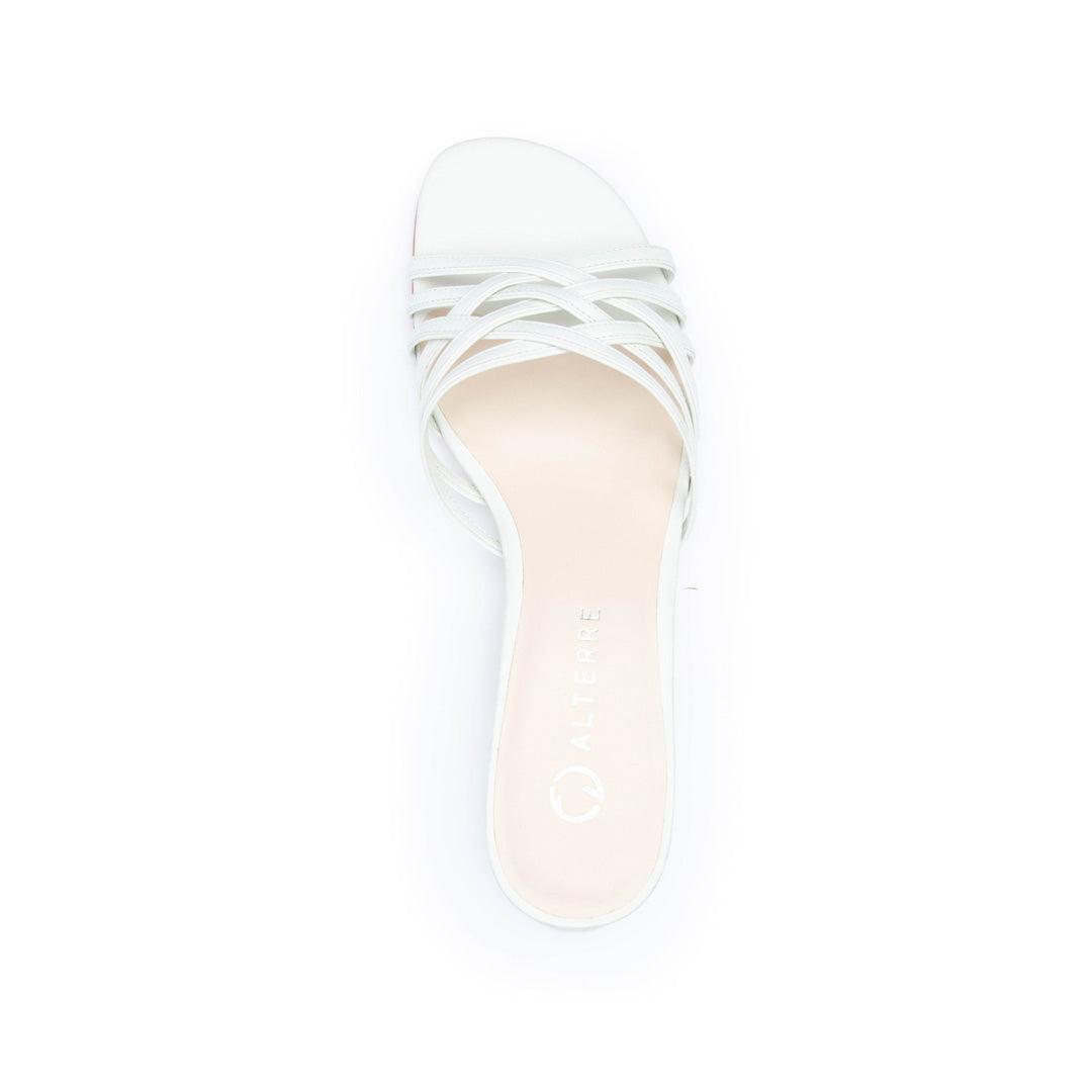 White Bell Sandal Shoe Bases with Changeable Tops | Alterre Make Your Own Shoes - Sustainable Shoes & Ethically-Made Shoes