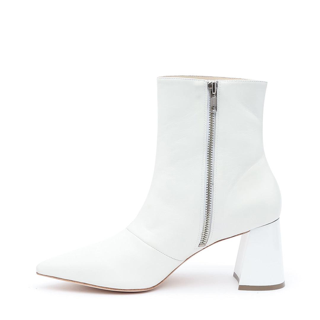 White Boot Boots with Interchangeable Straps | Alterre Build Your Own Shoe - Sustainable Shoe Company & Ethical Footwear Brand