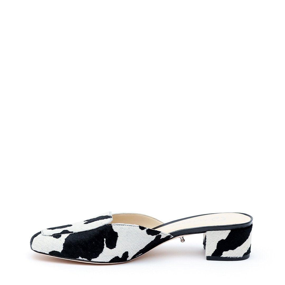Cow Print Personalized Womens Loafers | Alterre Create Your Own Shoe - Sustainable Footwear Brand & Ethical Shoe Company
