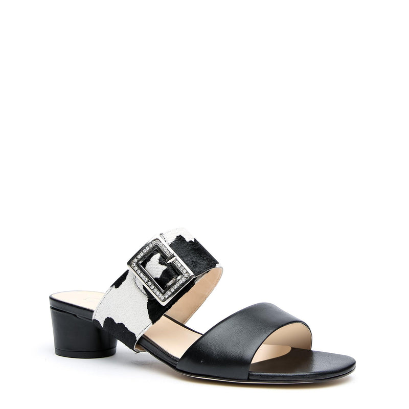 Black Custom Sandals + Cow Grace Strap | Alterre Make A Sandal - Sustainable Footwear & Ethical Shoes