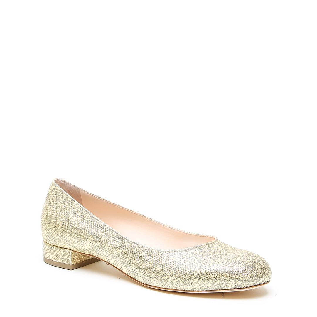 Gold Glitter Ballet Flat Custom Shoe Bases | Alterre Make A Shoe - Sustainable Shoes & Ethical Footwear