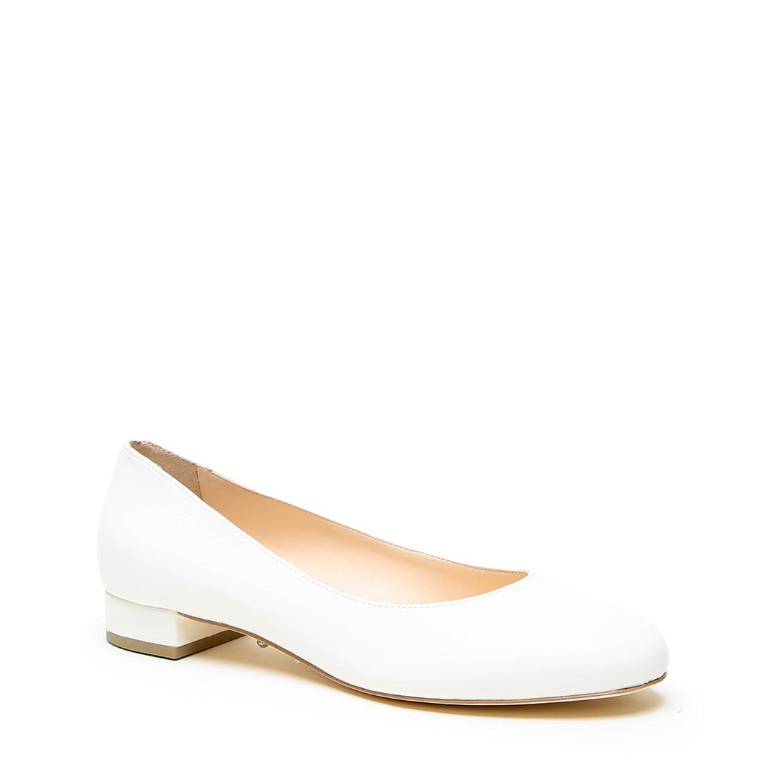 White Ballet Flat Custom Shoe Bases | Alterre Make A Shoe - Sustainable Shoes & Ethical Footwear