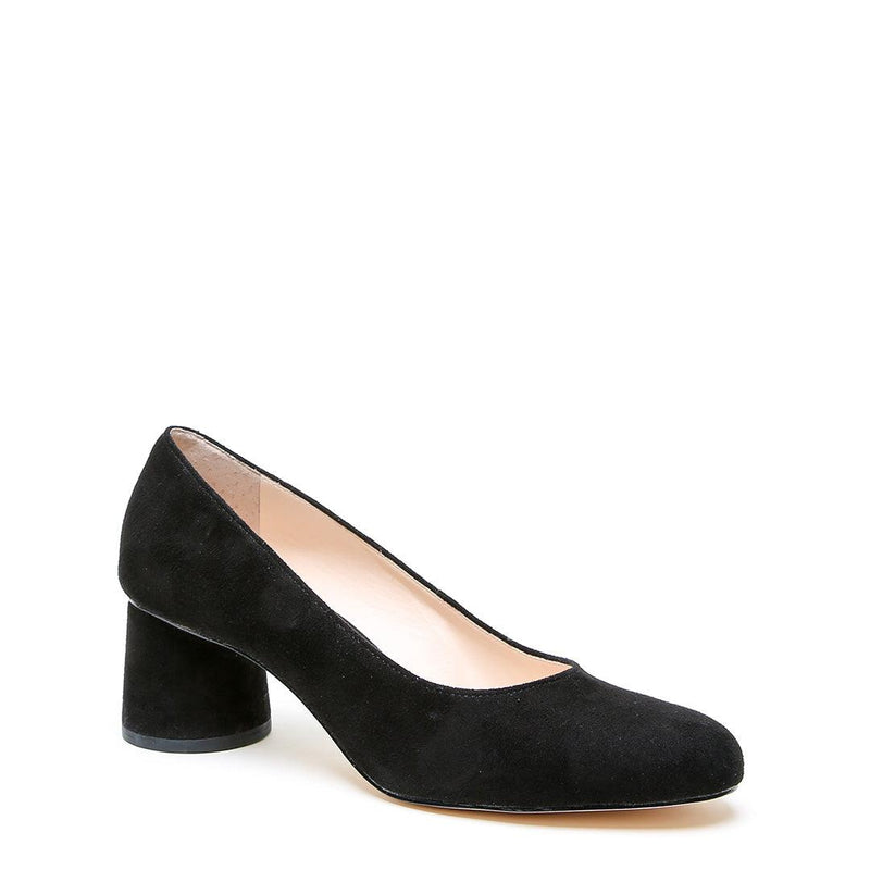 Black Suede Ballet Pump  Custom Shoe Bases | Alterre Make A Shoe - Sustainable Shoes & Ethical Footwear