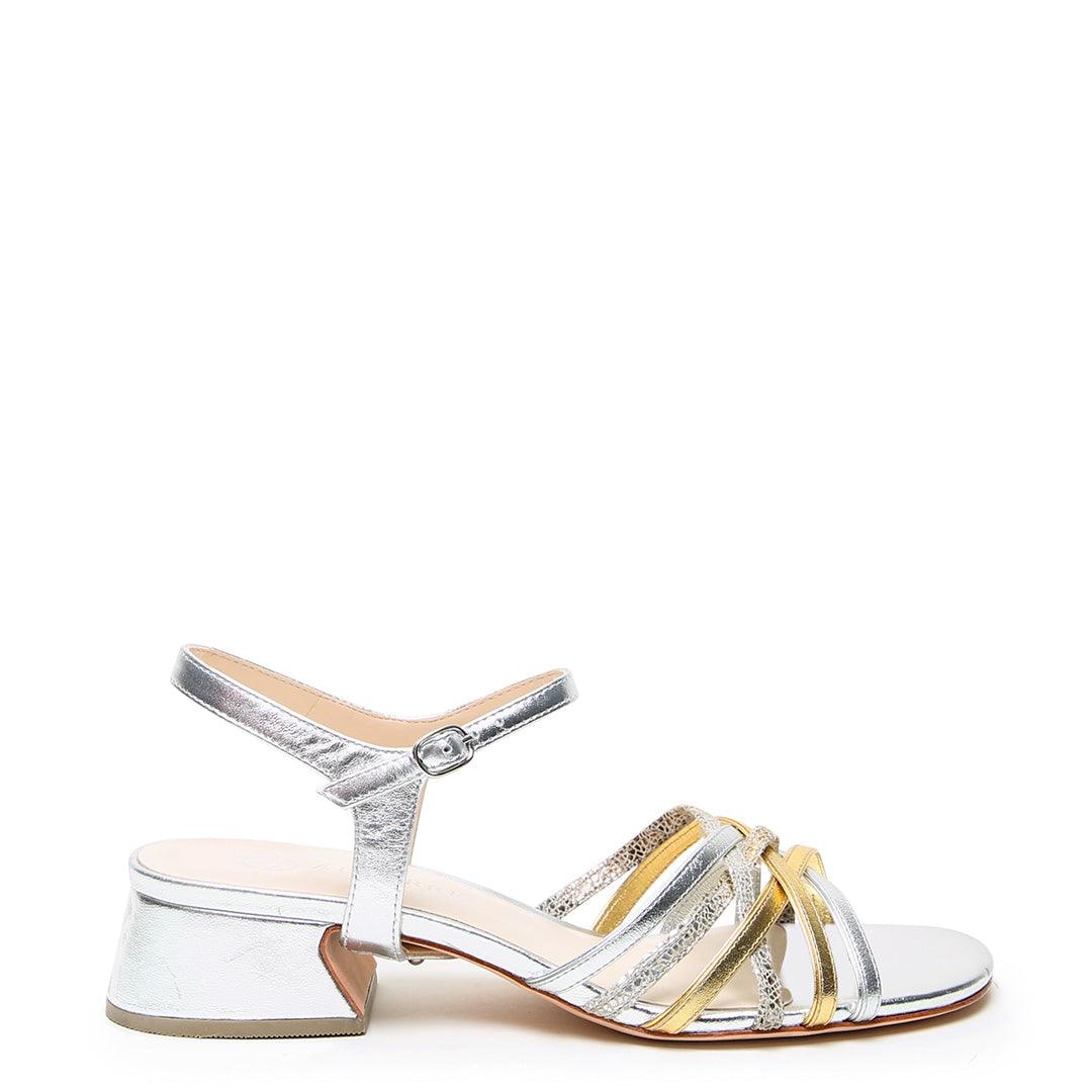 Silver Bell Sandal + Jackie Customized Sandals | Alterre Interchangeable Sandals - Sustainable Footwear & Ethical Shoes