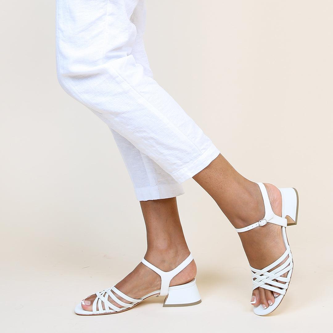 White Bell Sandal Starter Kit | Alterre Create Your Own Shoe - Sustainable Shoe Brand & Ethical Footwear Company