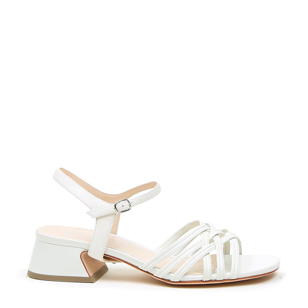 White Bell Sandal + Jackie | Alterre Make A Shoe - Sustainable Shoes & Ethical Footwear