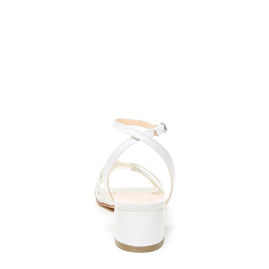 White Bell Sandal + Marilyn Strap Personalized Sandals | Alterre Create Your Own Shoe - Sustainable Shoe Brand & Ethical Footwear Company