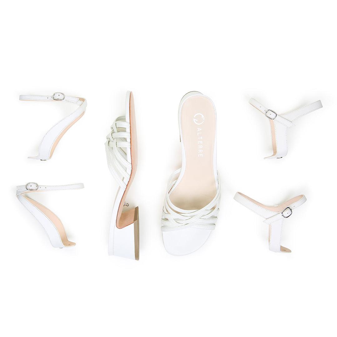 White Bell Sandal Starter Kit | Alterre Make A Shoe - Sustainable Shoes & Ethical Footwear