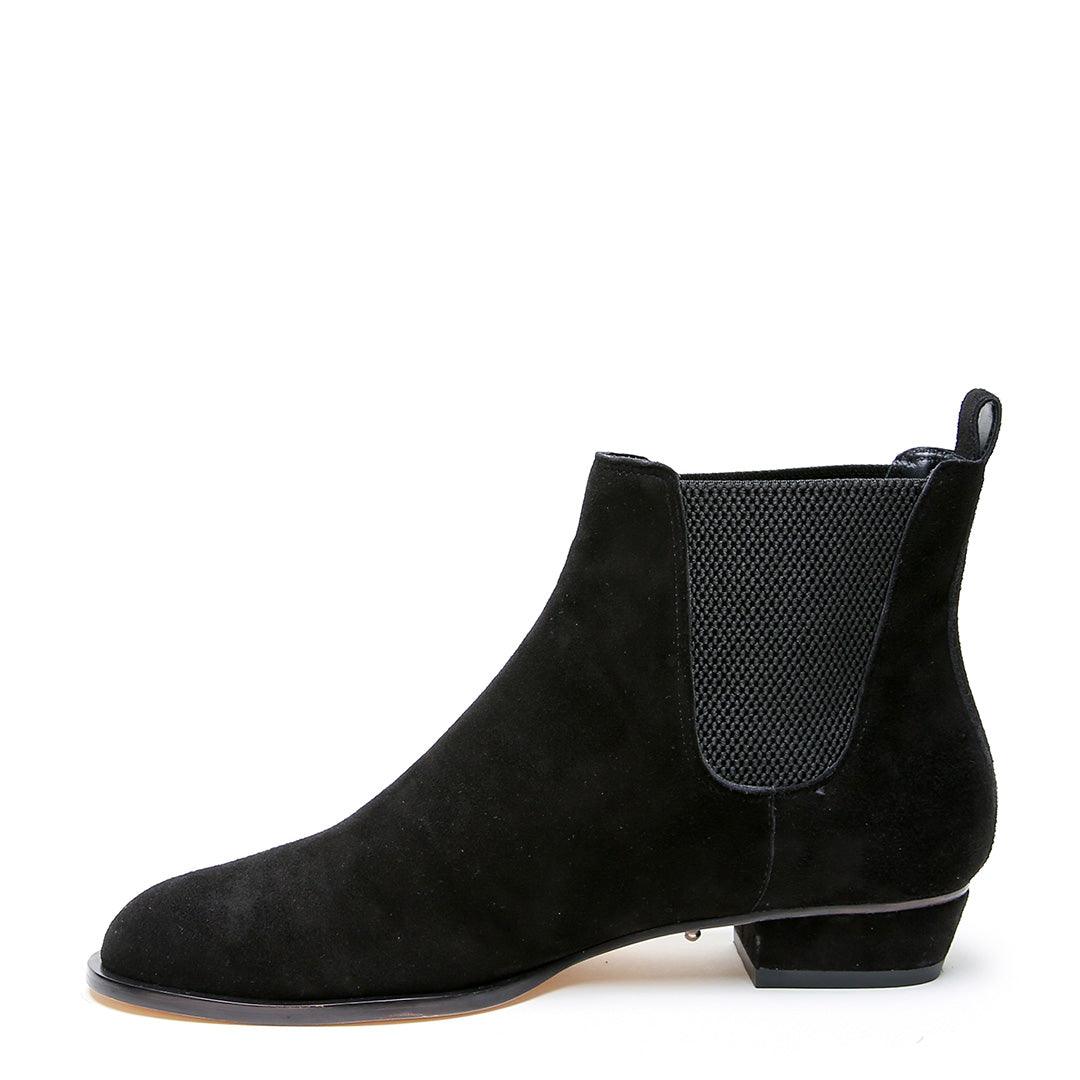 Black Suede Chelsea Boot Personalized Shoe Bases | Alterre Create Your Own Shoe - Sustainable Shoe Brand & Ethical Footwear Company

