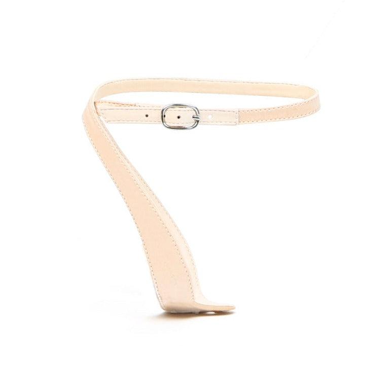 Nude Satin Marilyn Strap | Detachable Strap - Alterre Interchangeable Footwear & Ethical Shoes
