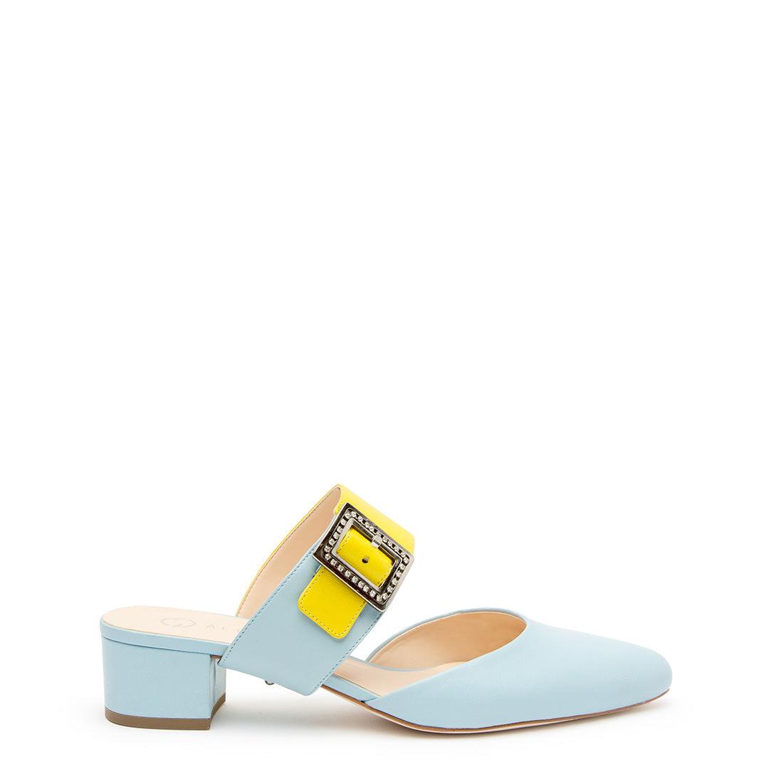 Agate Blue Slide + Grace Customized Slide Sandals | Alterre Interchangeable Slides - Sustainable Footwear & Ethical Shoes