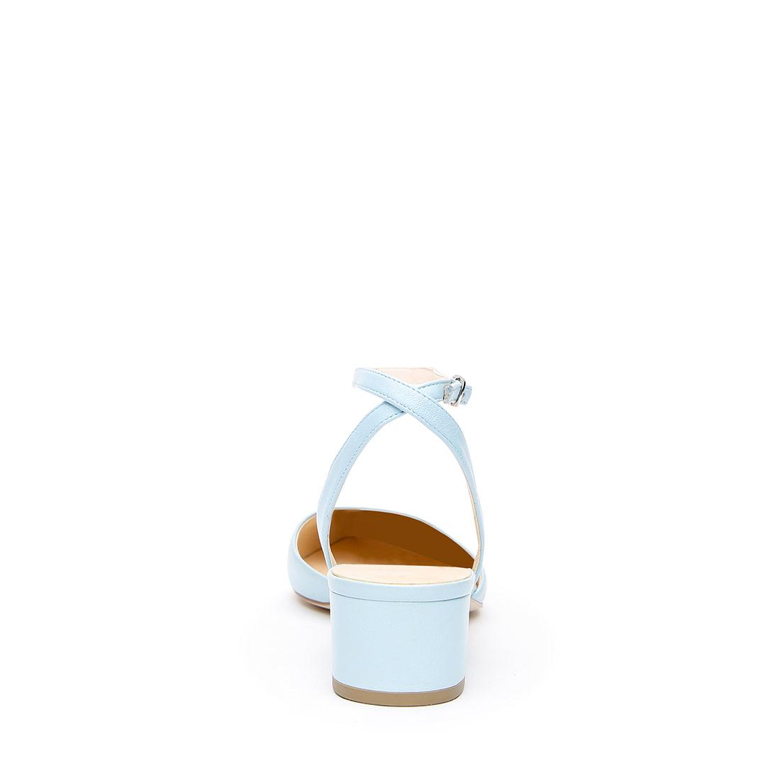 Agate Blue Slide + Marilyn Personalized Slides | Alterre Ethical Slides - Sustainable Shoes for Women
