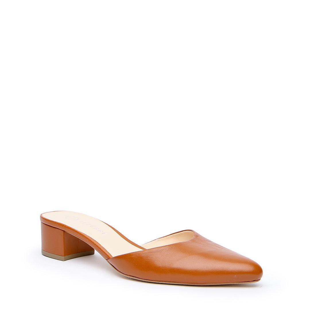 Cognac Slide Custom Shoe Bases | Alterre Make A Shoe - Sustainable Shoes & Ethical Footwear