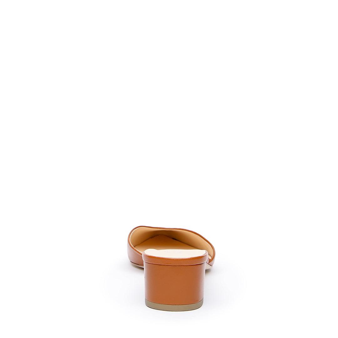 Cognac Slide Personalized Shoe Bases | Alterre Create Your Own Shoe - Sustainable Shoe Brand & Ethical Footwear Company