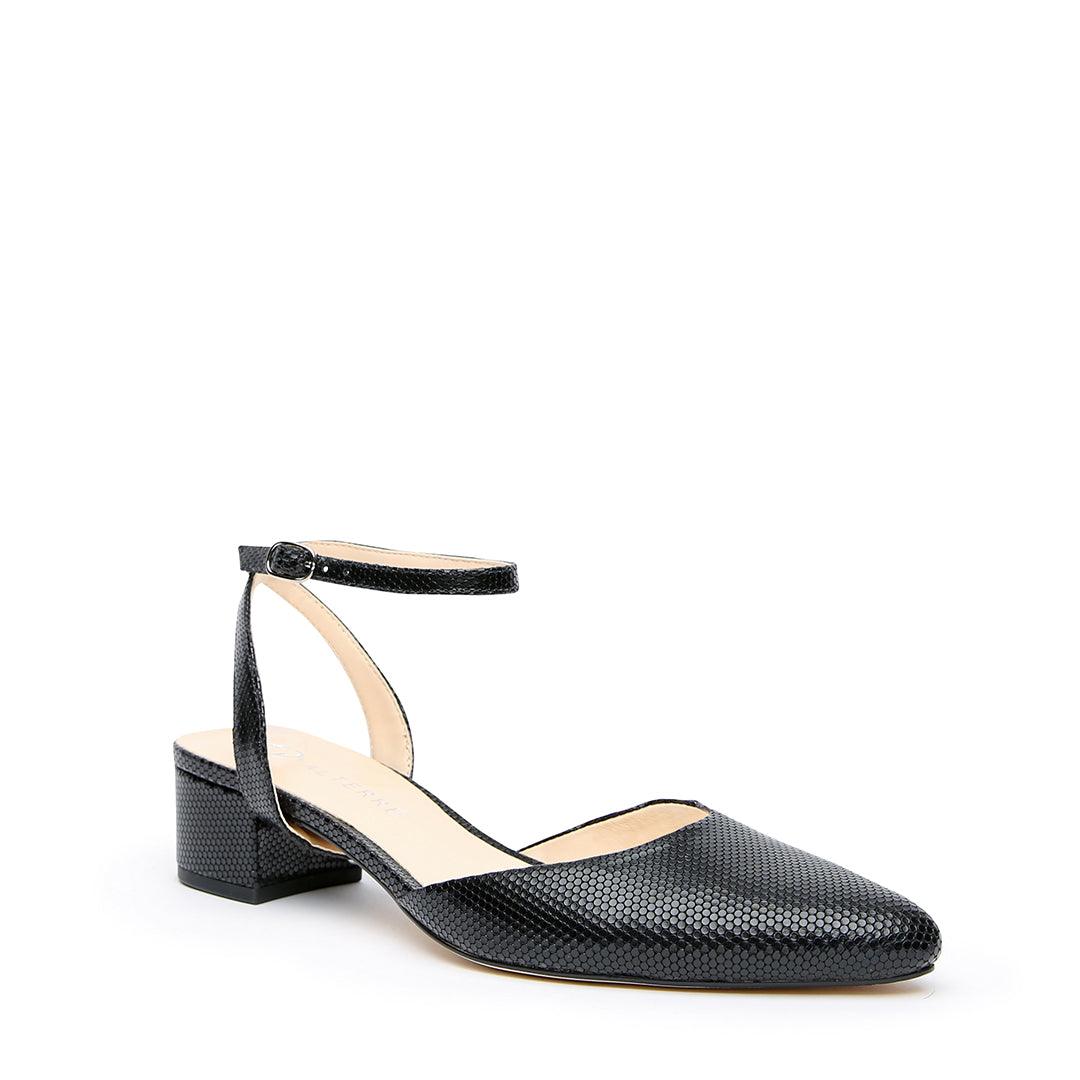 Rattlesnake Black Slide + Marilyn Interchangeable Slides | Alterre Customizable Slides - Ethical Footwear & Sustainable Shoes
