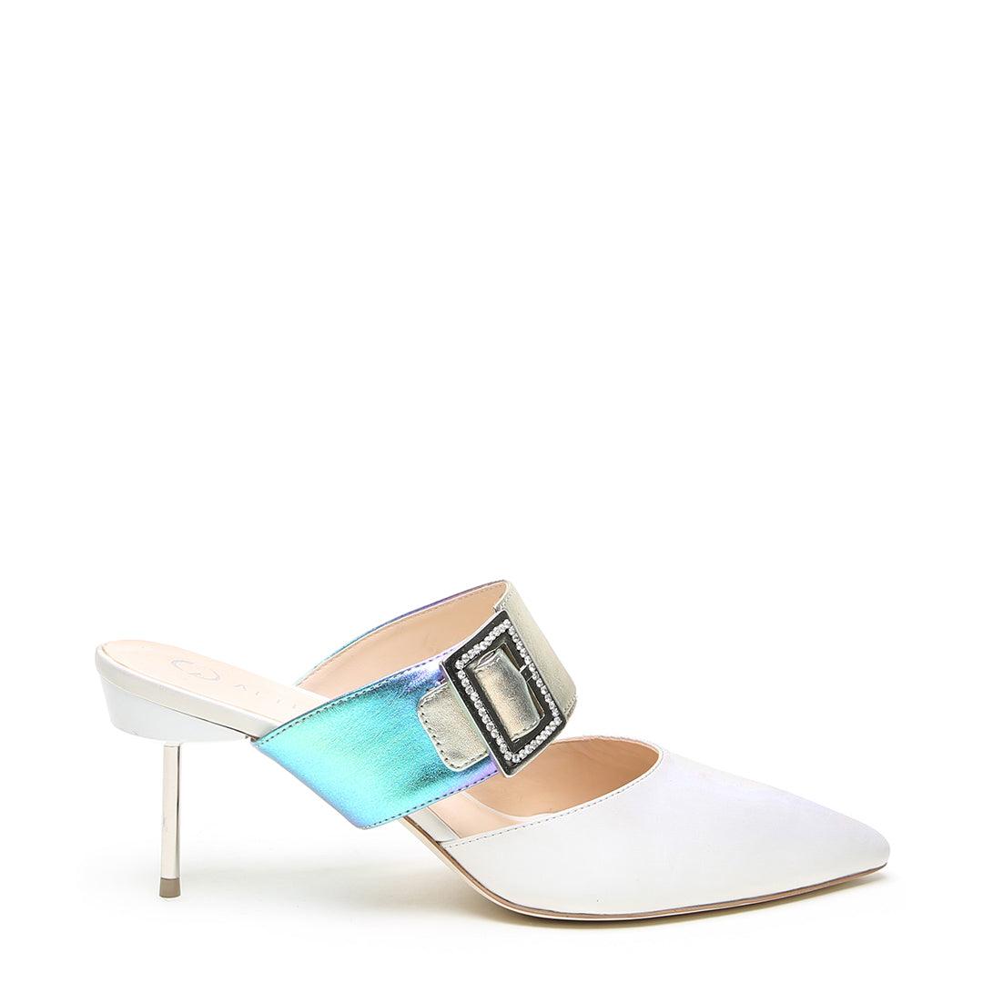 White Stiletto + Galaxy Grace | Alterre Make A Shoe - Sustainable Shoes & Ethical Footwear