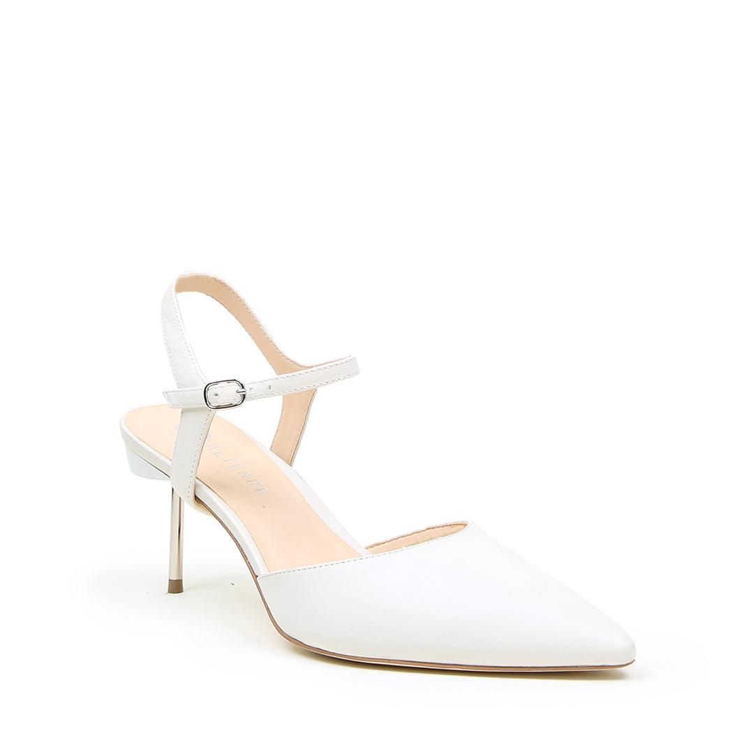 White Stiletto + Jackie | Alterre Create Your Own Shoe - Sustainable Shoe Brand & Ethical Footwear Company