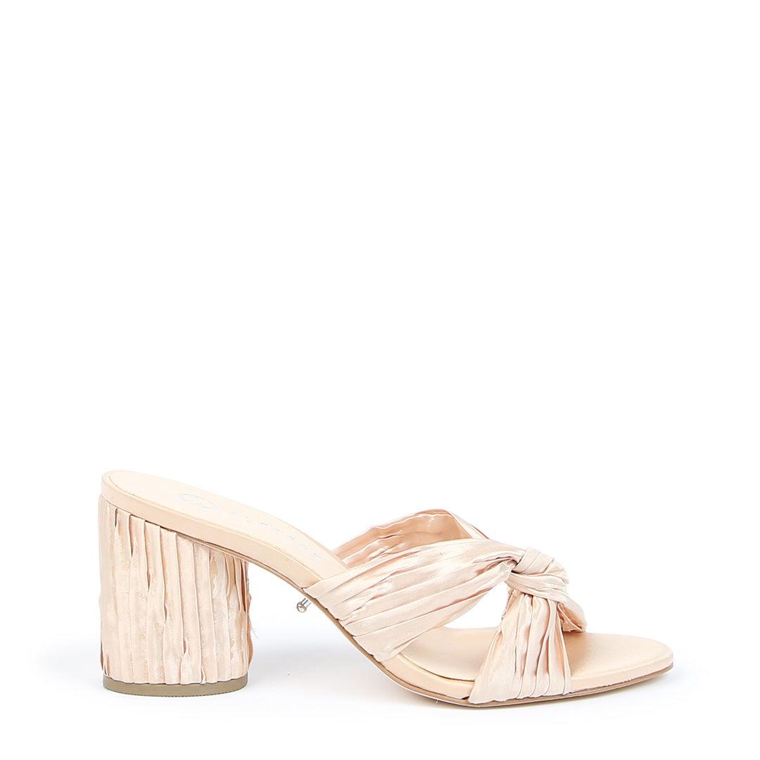 Nude Twist Sandal Customized Shoe Bases | Alterre Interchangeable Shoes - Sustainable Footwear & Ethical Shoes