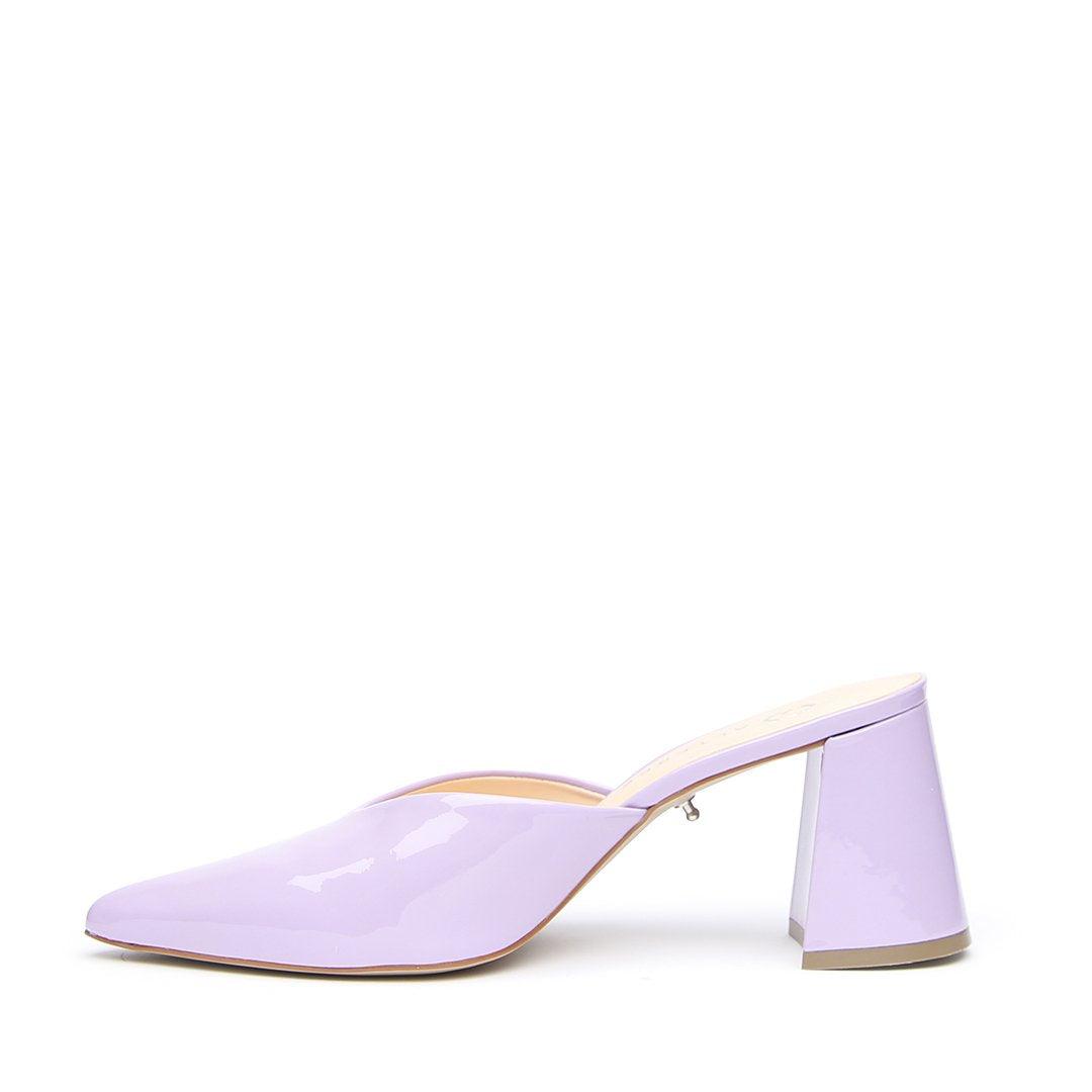 Lilac Gloss V Mule  | Alterre Create Your Own Mule - Sustainable Footwear Brand & Ethical Shoe Company