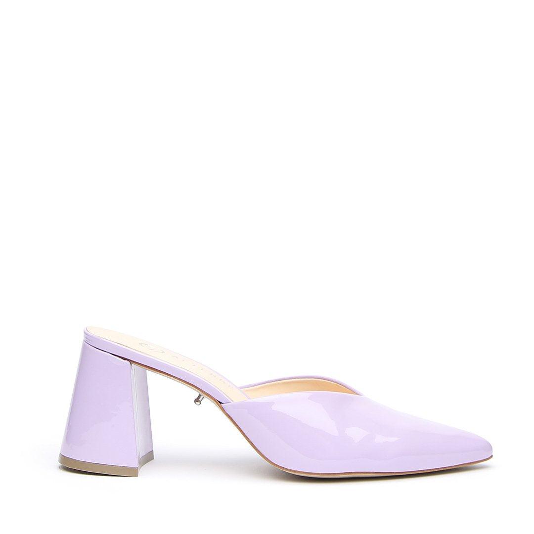 Lilac Gloss V Customizable Mules  | Alterre Interchangeable Mule - Sustainable Footwear & Ethical Shoes