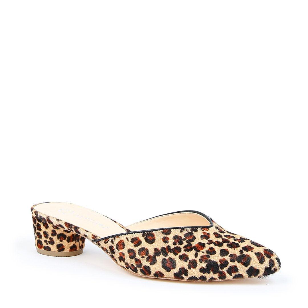 Leopard Slide Flat Custom Shoe Bases | Alterre Make A Shoe - Sustainable Shoes & Ethical Footwear